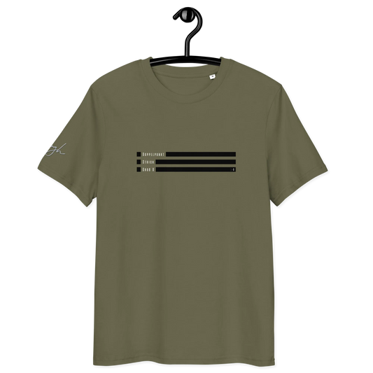Smiley Text Doppelpunkt D - T-Shirt aus Bio Baumwolle