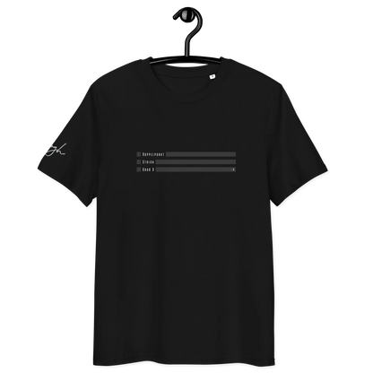 Smiley Text Doppelpunkt D - T-Shirt aus Bio Baumwolle
