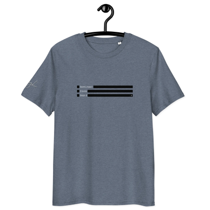 Smiley Text Doppelpunkt D - T-Shirt aus Bio Baumwolle