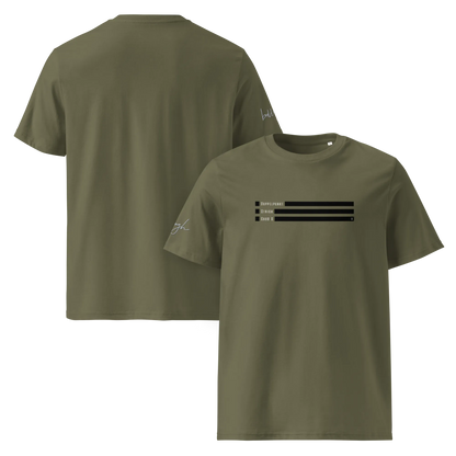 Smiley Text Doppelpunkt O - T-Shirt aus Bio Baumwolle