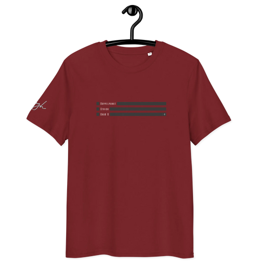 Smiley Text Doppelpunkt O - T-Shirt aus Bio Baumwolle
