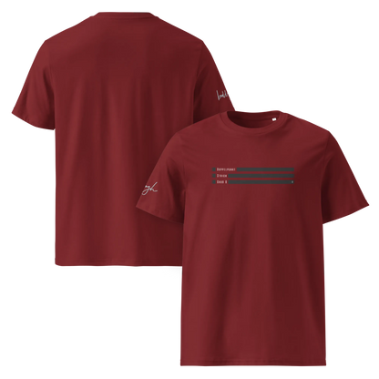 Smiley Text Doppelpunkt O - T-Shirt aus Bio Baumwolle