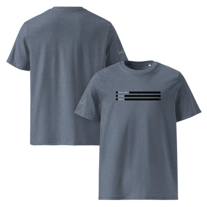 Smiley Text Doppelpunkt O - T-Shirt aus Bio Baumwolle