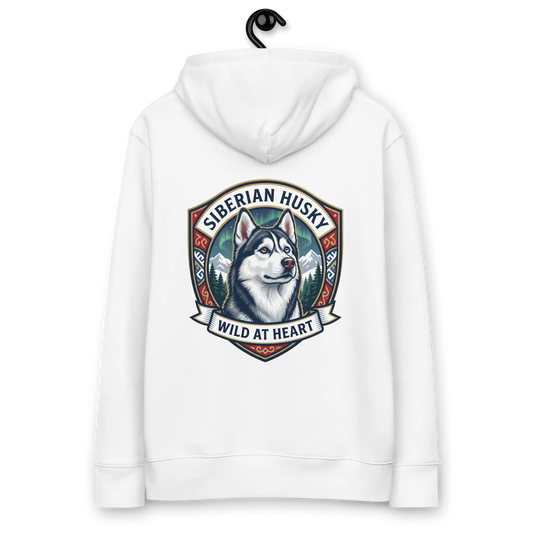 Seberian Husky - Hoodie aus Bio Baumwolle