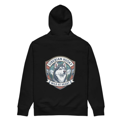 Seberian Husky - Hoodie aus Bio Baumwolle