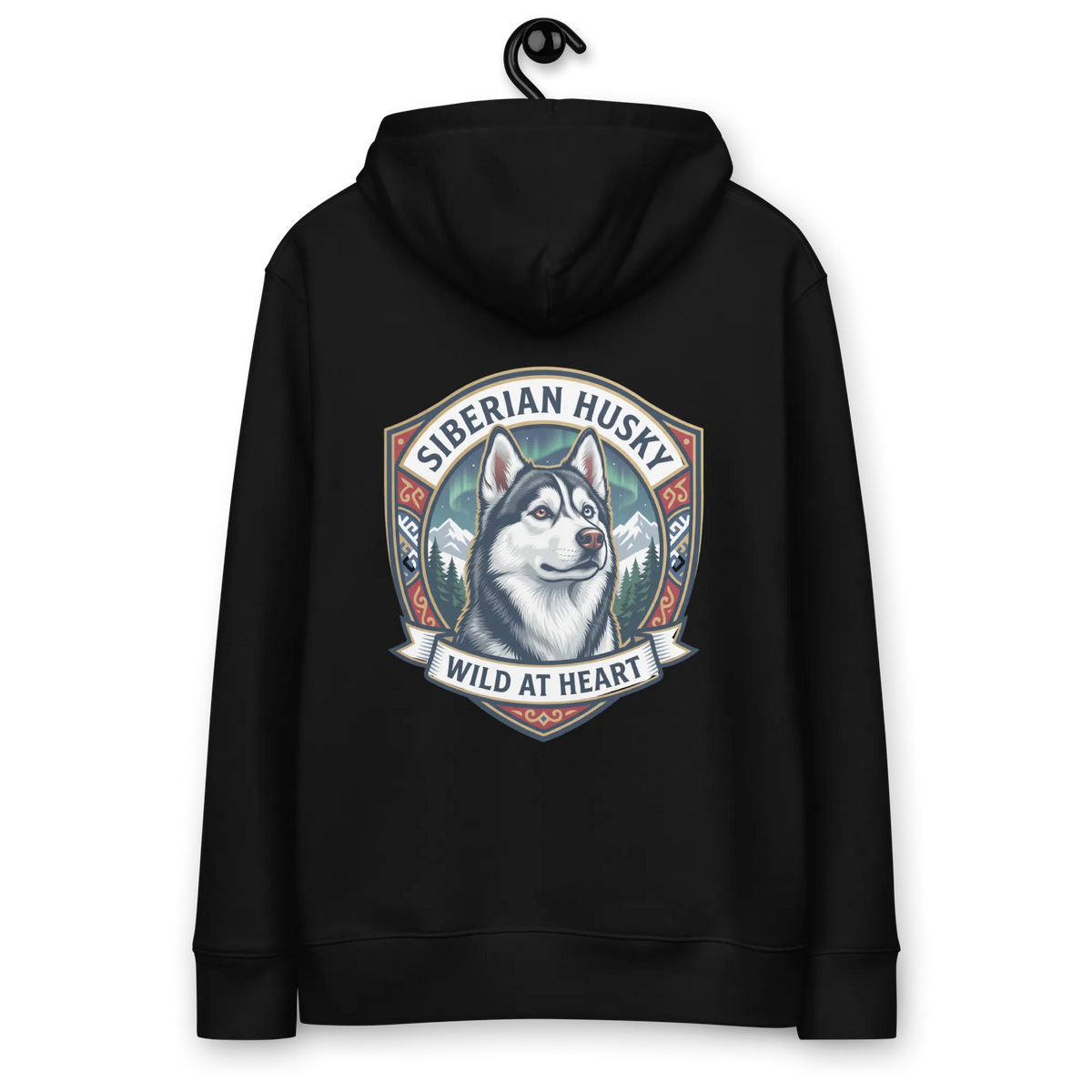 Seberian Husky - Hoodie aus Bio Baumwolle