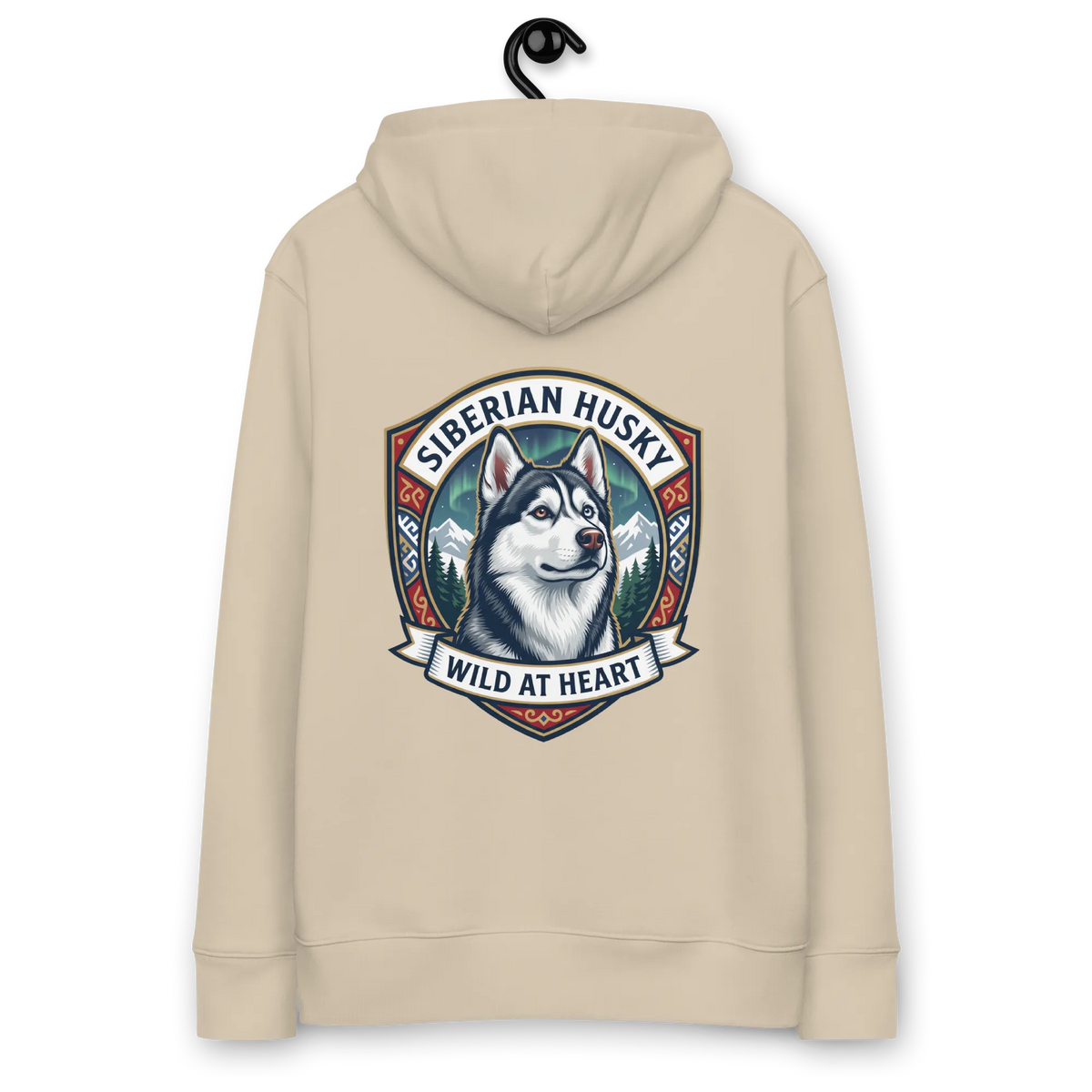 Seberian Husky - Hoodie aus Bio Baumwolle