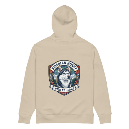 Seberian Husky - Hoodie aus Bio Baumwolle