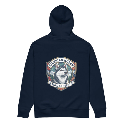 Seberian Husky - Hoodie aus Bio Baumwolle