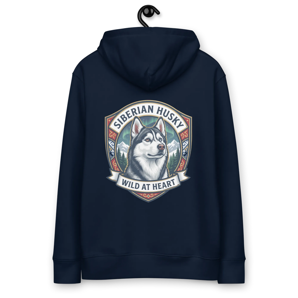 Seberian Husky - Hoodie aus Bio Baumwolle