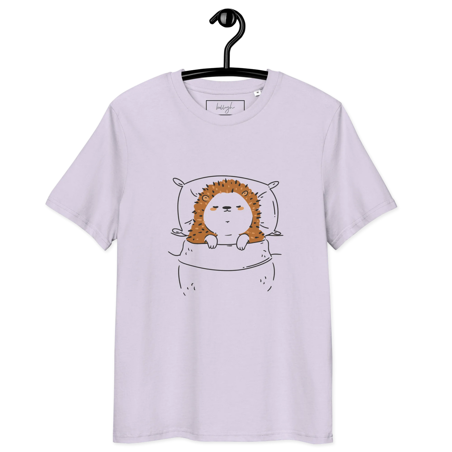 Offizielles Schlafshirt Igel – Bio-Baumwolle für Langschläfer