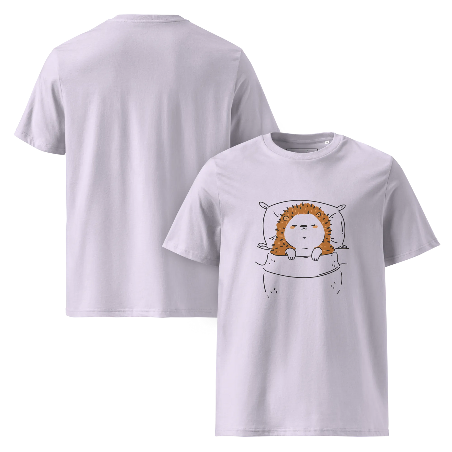 Offizielles Schlafshirt Igel – Bio-Baumwolle für Langschläfer