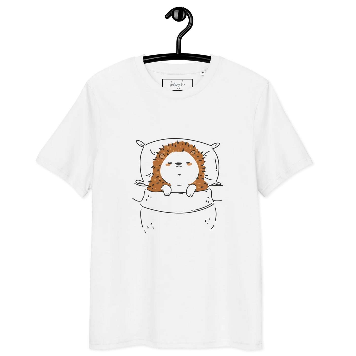 Offizielles Schlafshirt Igel – Bio-Baumwolle für Langschläfer