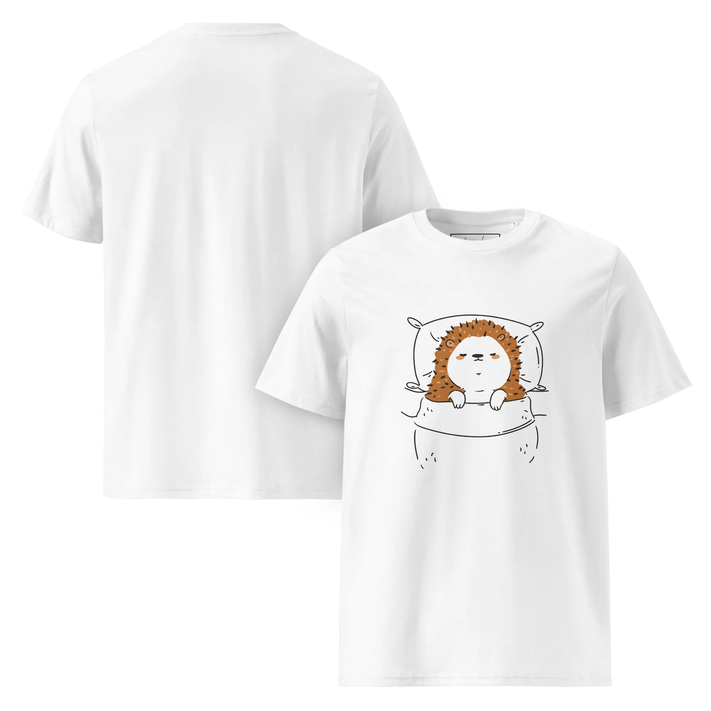Offizielles Schlafshirt Igel – Bio-Baumwolle für Langschläfer