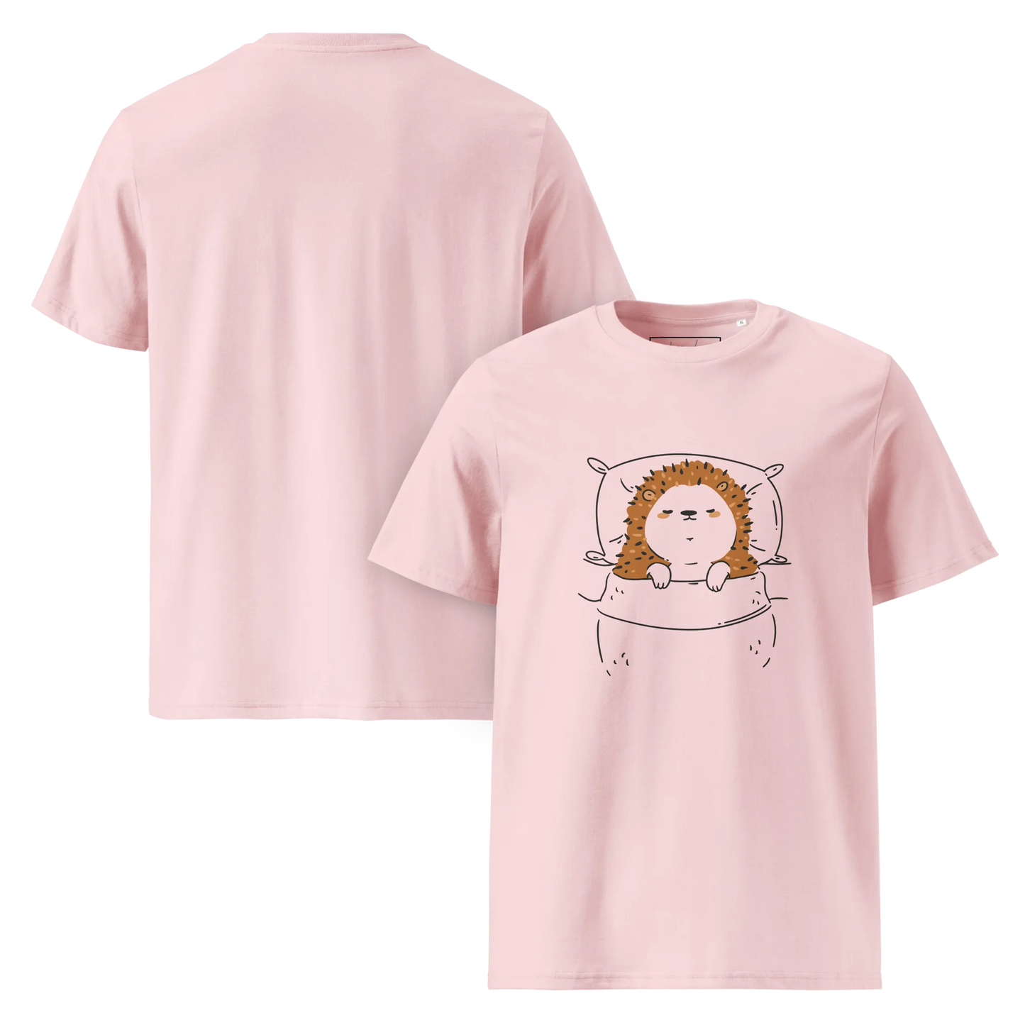 Offizielles Schlafshirt Igel – Bio-Baumwolle für Langschläfer