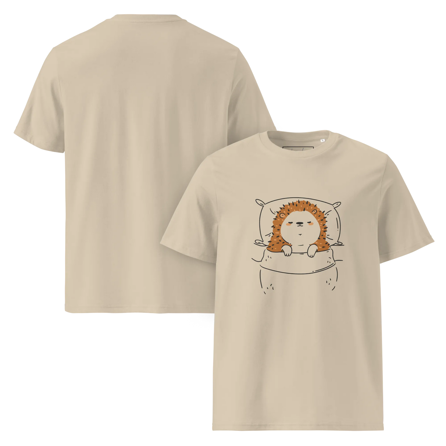 Offizielles Schlafshirt Igel – Bio-Baumwolle für Langschläfer
