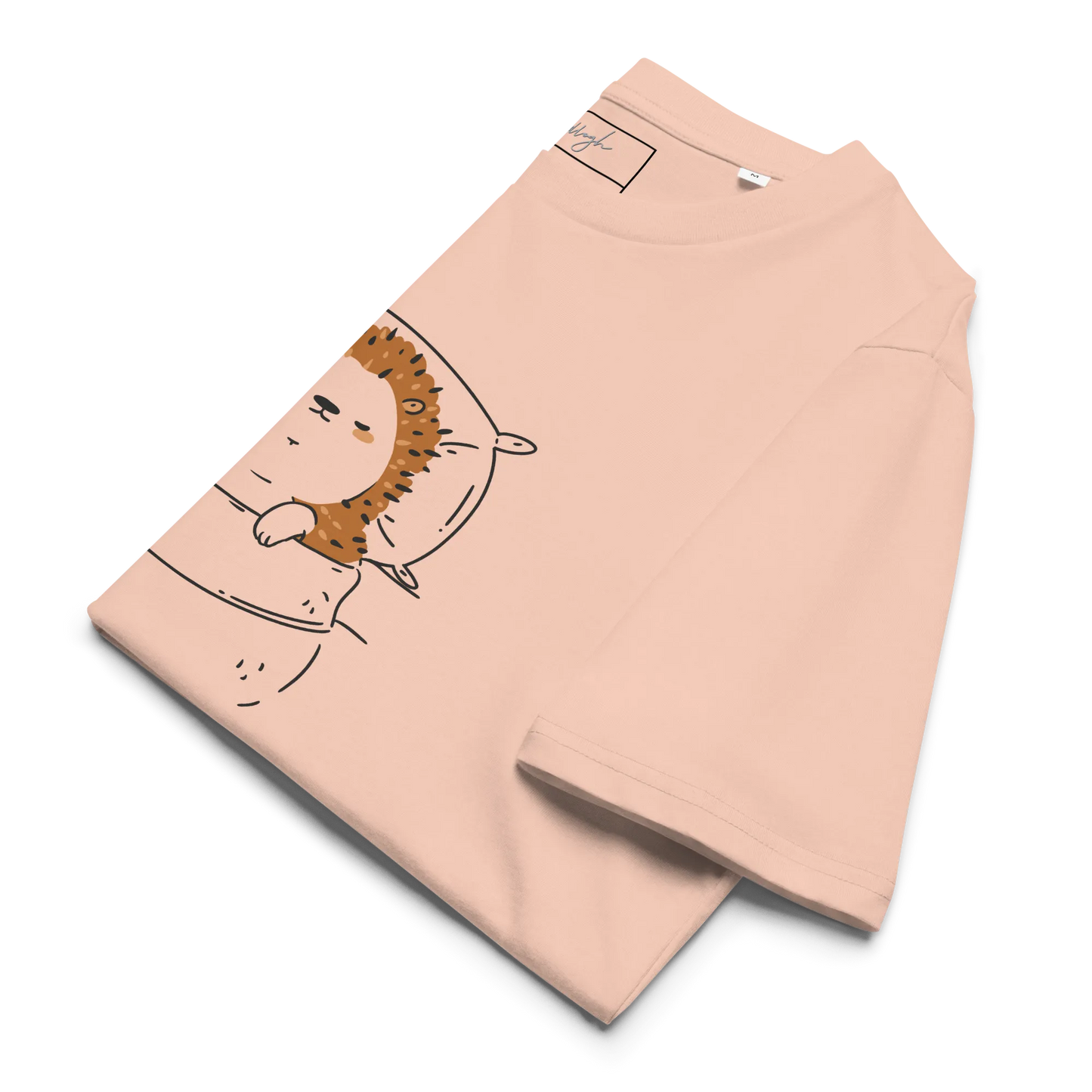 Offizielles Schlafshirt Igel – Bio-Baumwolle für Langschläfer