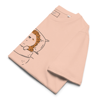 Offizielles Schlafshirt Igel – Bio-Baumwolle für Langschläfer