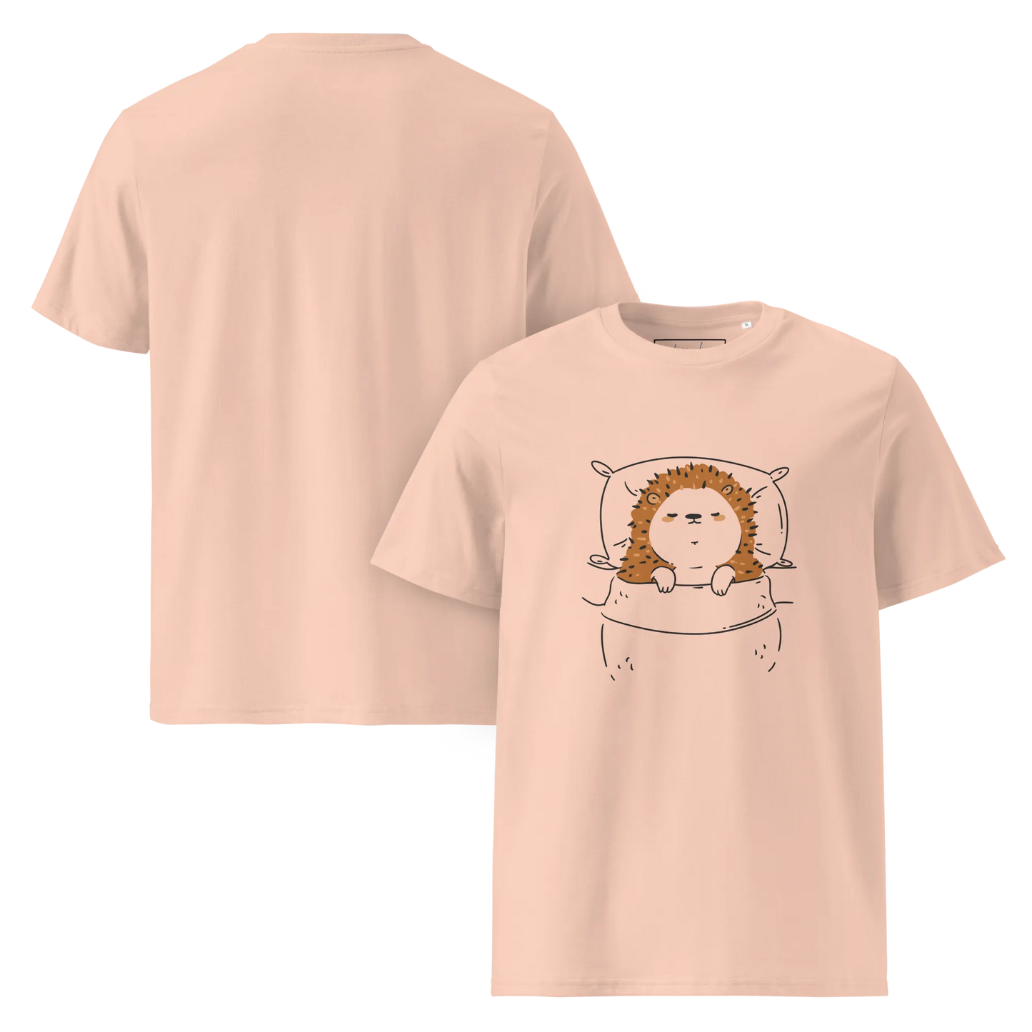 Offizielles Schlafshirt Igel – Bio-Baumwolle für Langschläfer