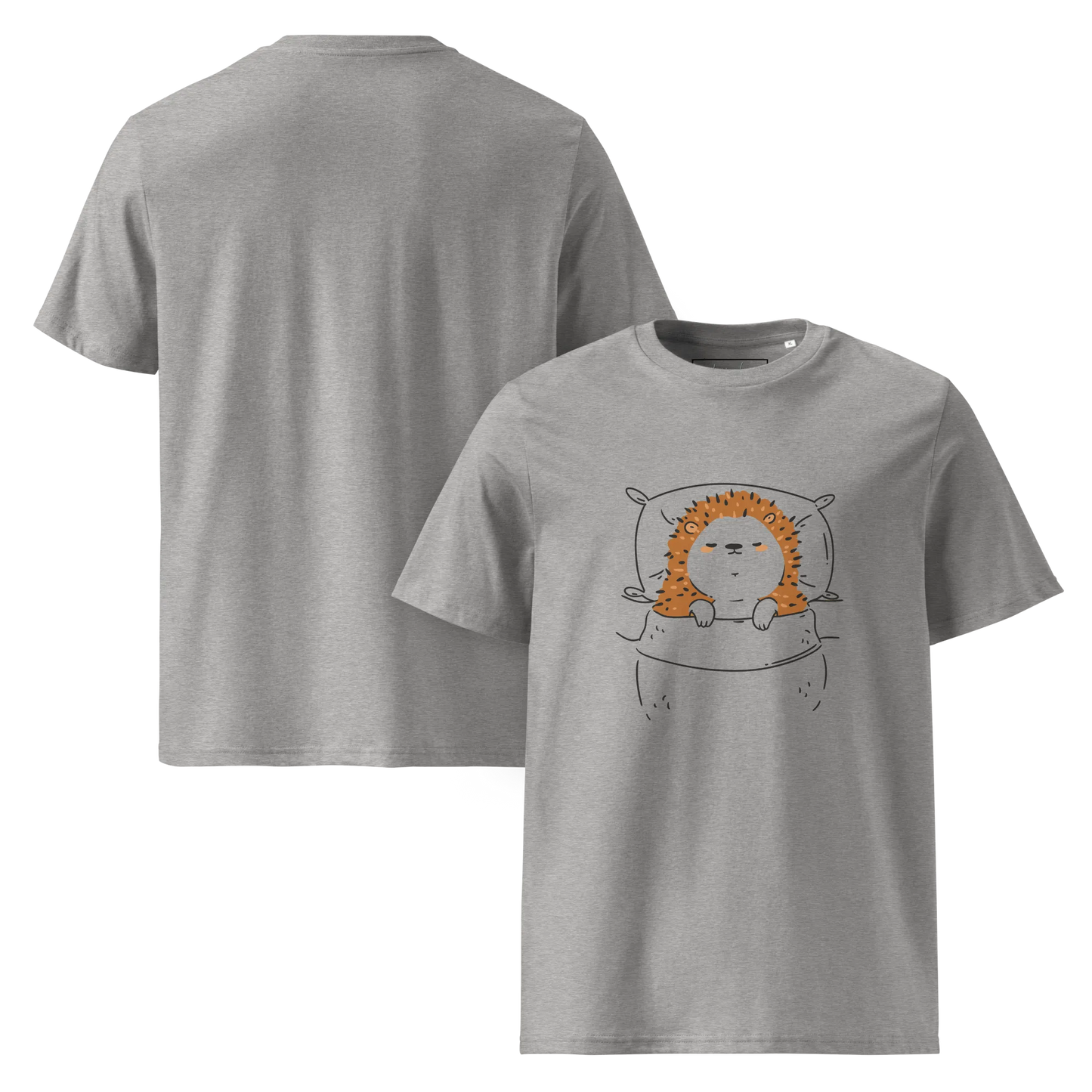 Offizielles Schlafshirt Igel – Bio-Baumwolle für Langschläfer