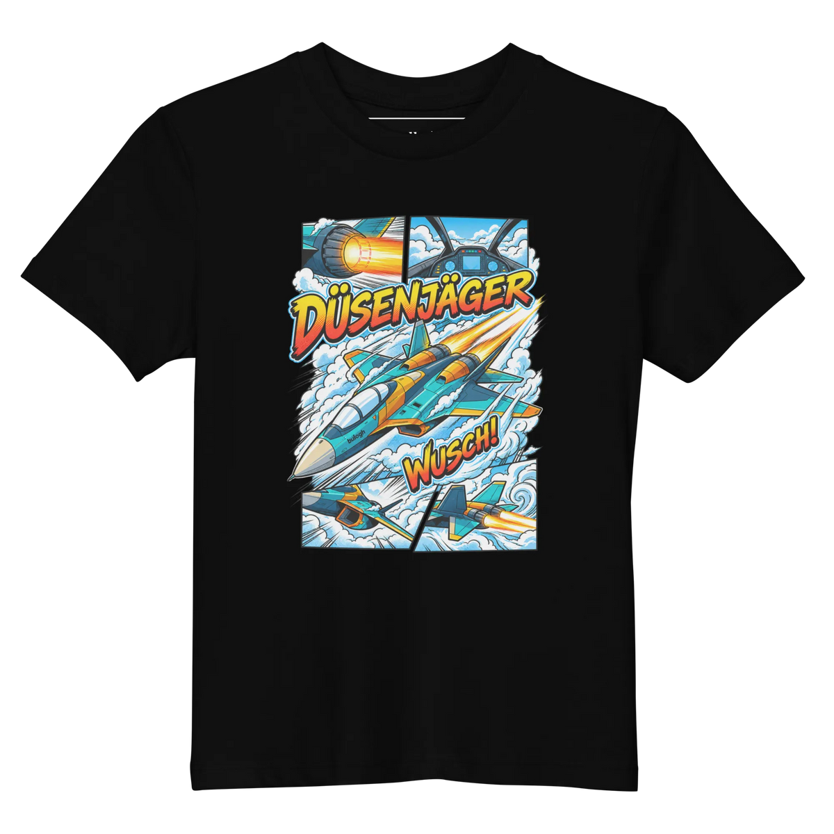 Düsenjäger - Kinder T-Shirts aus Bio Baumwolle