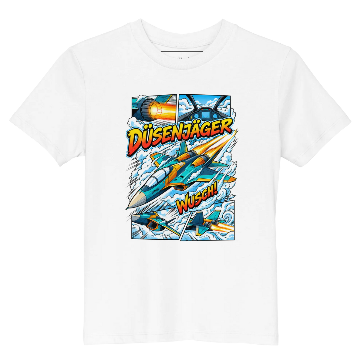 Düsenjäger - Kinder T-Shirts aus Bio Baumwolle
