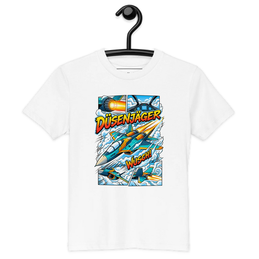 Düsenjäger - Kinder T-Shirts aus Bio Baumwolle