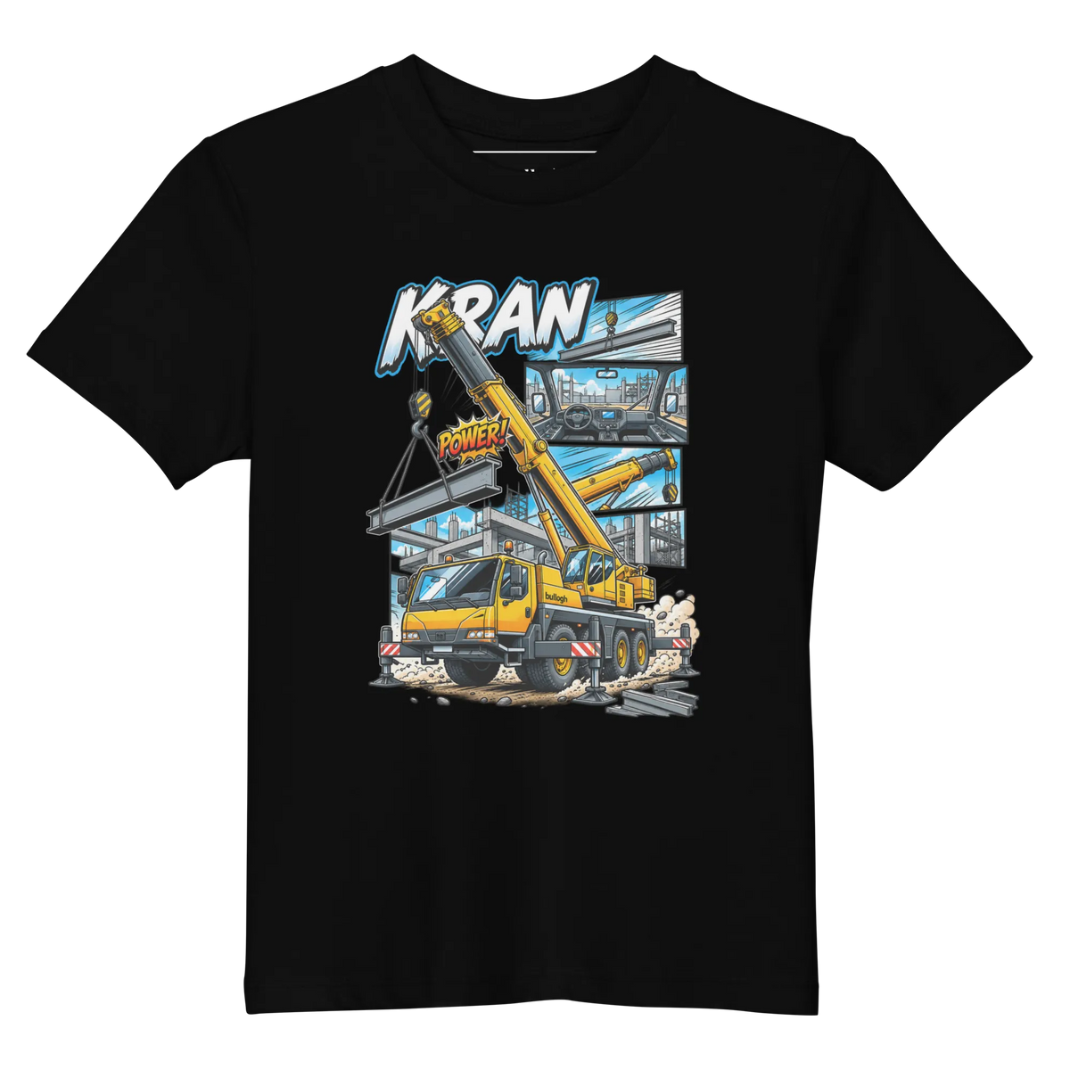 Kran - Kinder T-Shirts aus Bio Baumwolle