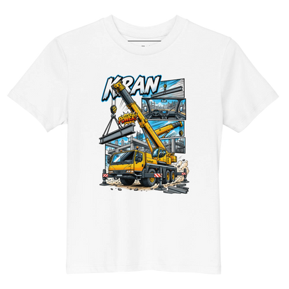 Kran - Kinder T-Shirts aus Bio Baumwolle