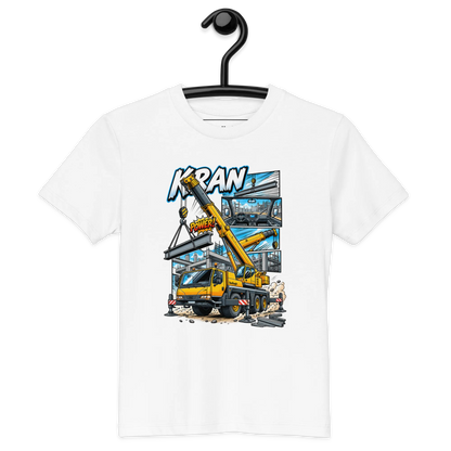 Kran - Kinder T-Shirts aus Bio Baumwolle