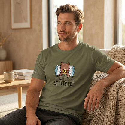 Gemütliches Bio-Baumwolle Schlafshirt mit Bärchen Design – Für erholsame Nächte