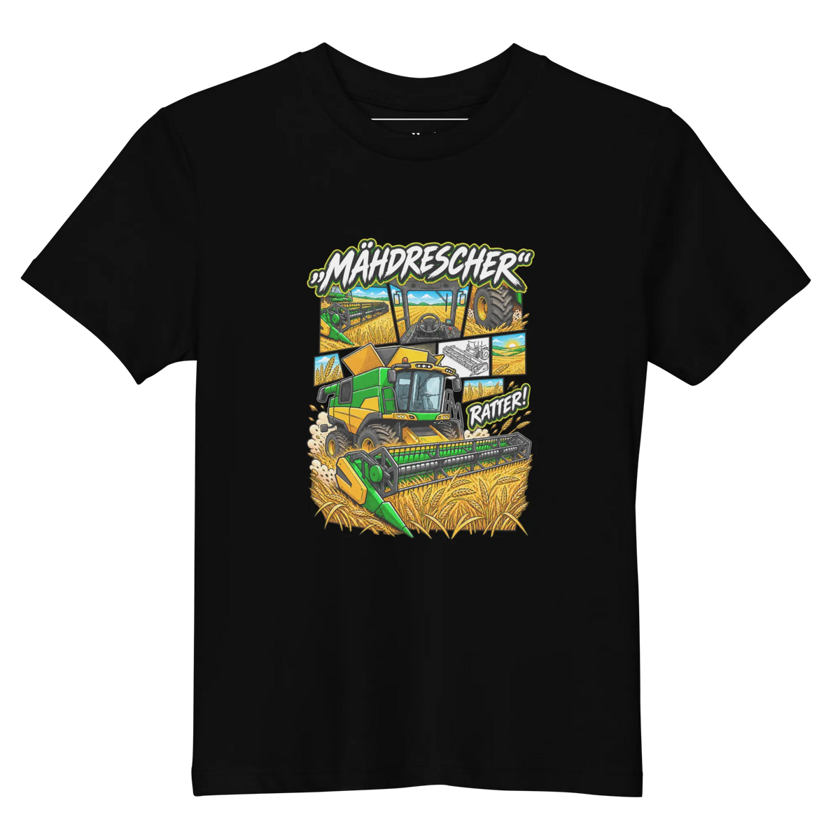 Mähdrescher - Kinder T-Shirts aus Bio Baumwolle