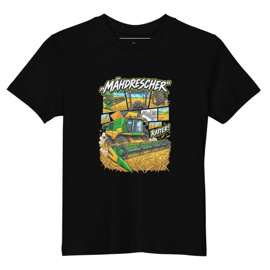 Mähdrescher - Kinder T-Shirts aus Bio Baumwolle