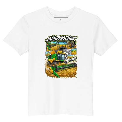 Mähdrescher - Kinder T-Shirts aus Bio Baumwolle