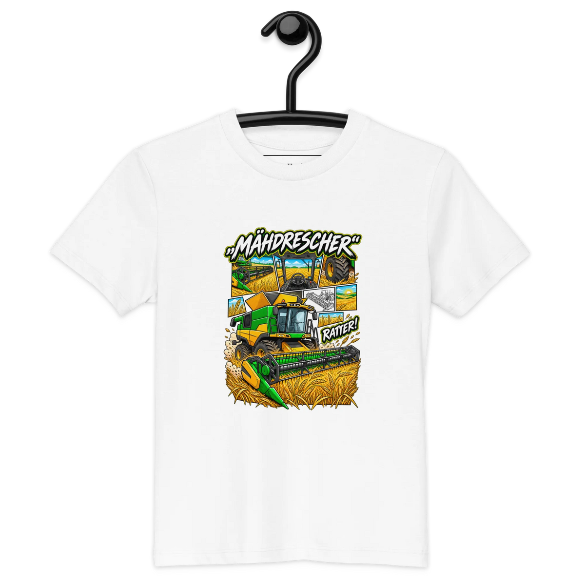 Mähdrescher - Kinder T-Shirts aus Bio Baumwolle