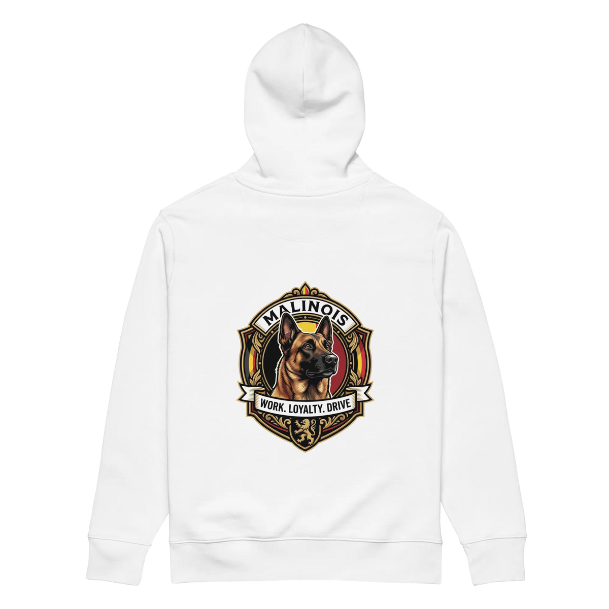 Malinois - Hoodie aus Bio Baumwolle