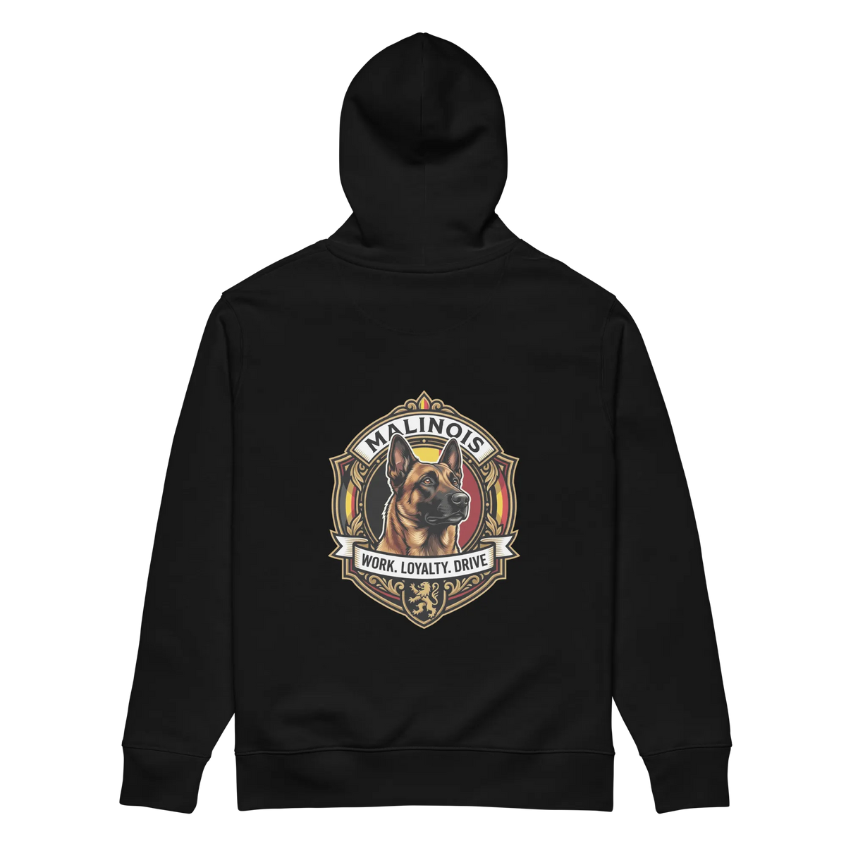 Malinois - Hoodie aus Bio Baumwolle