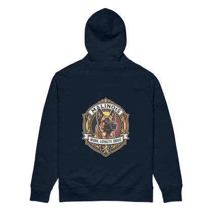 Malinois - Hoodie aus Bio Baumwolle