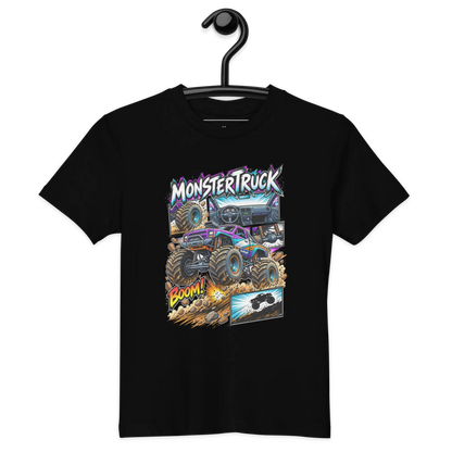 Monstertruck - Kinder T-Shirt aus Bio Baumwolle