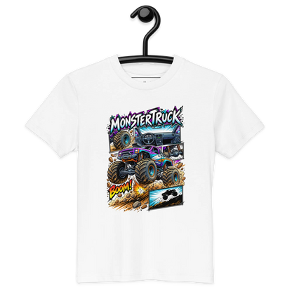 Monstertruck - Kinder T-Shirt aus Bio Baumwolle