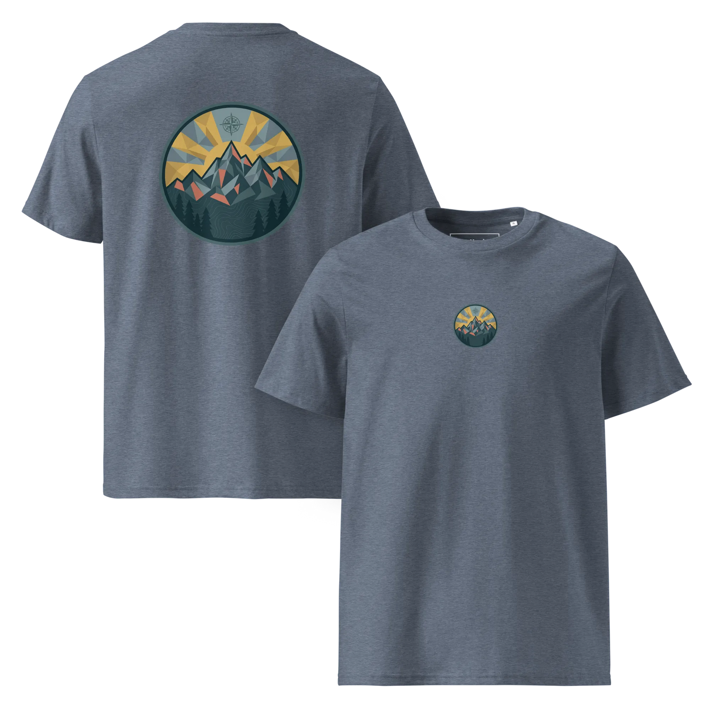Mountain Badge II – Bio-T-Shirt