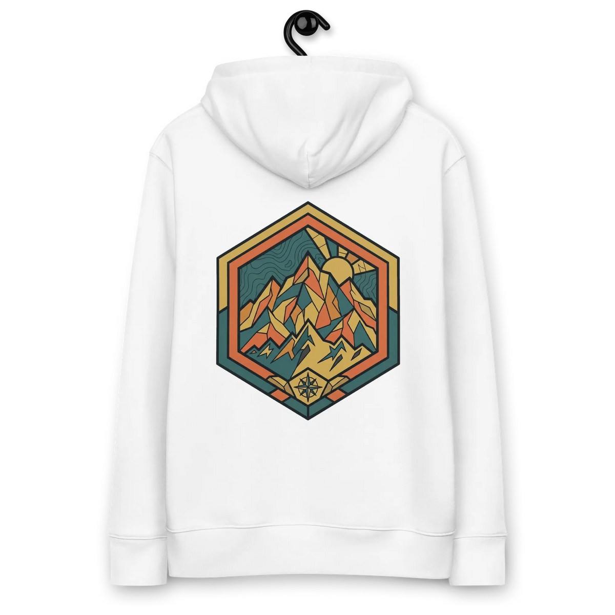 Mountain Badge Hoodie - aus Bio Baumwolle