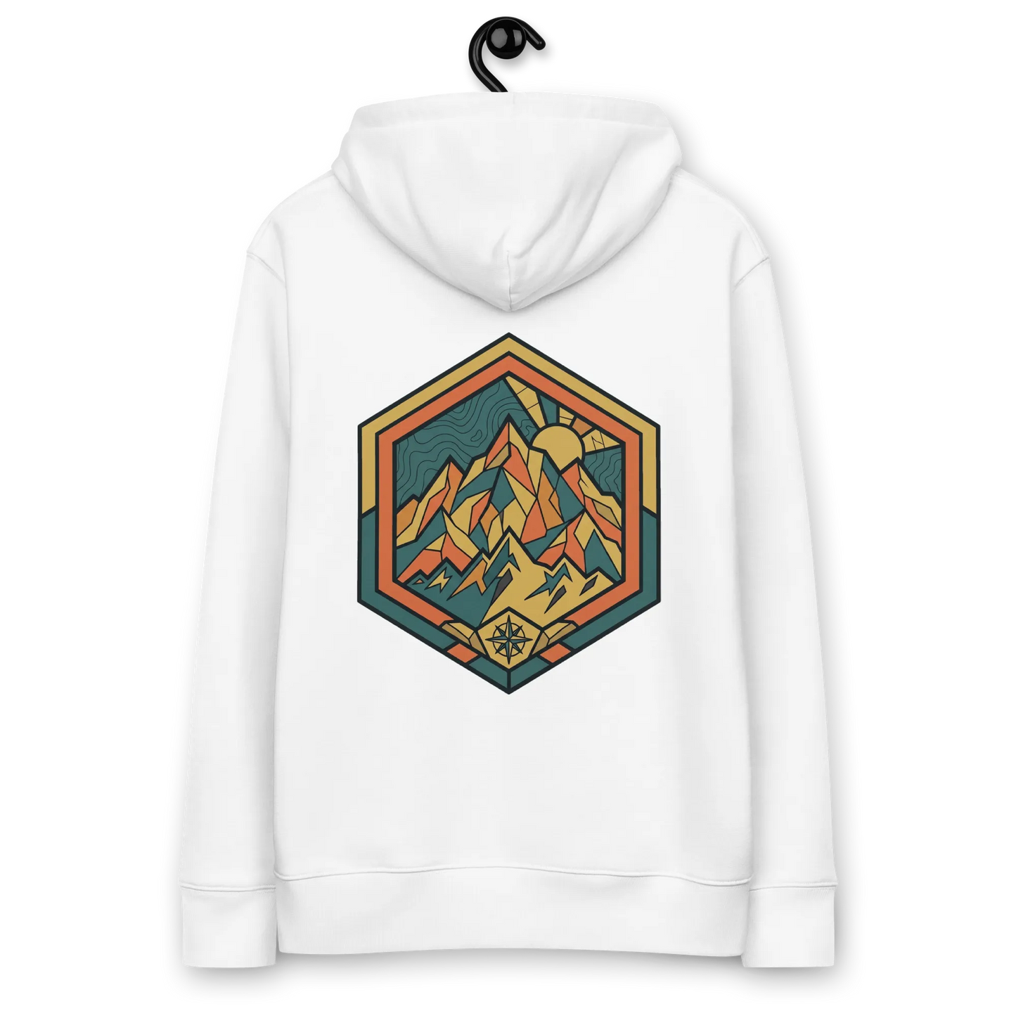 Mountain Badge Hoodie - aus Bio Baumwolle