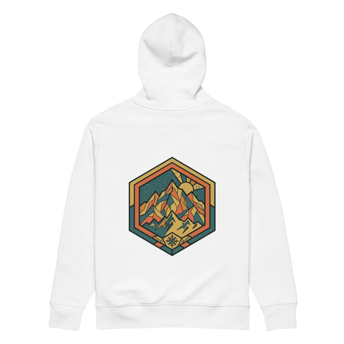 Mountain Badge Hoodie - aus Bio Baumwolle