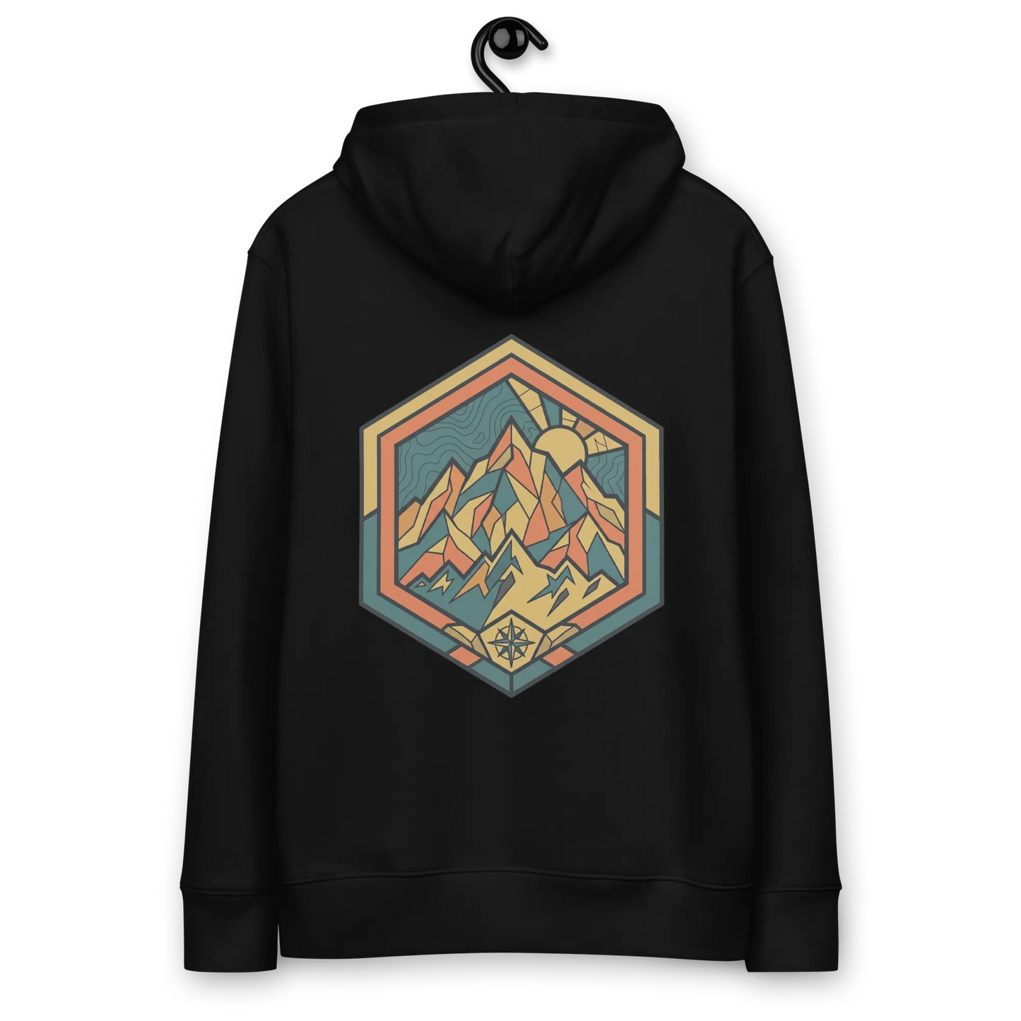 Mountain Badge Hoodie - aus Bio Baumwolle