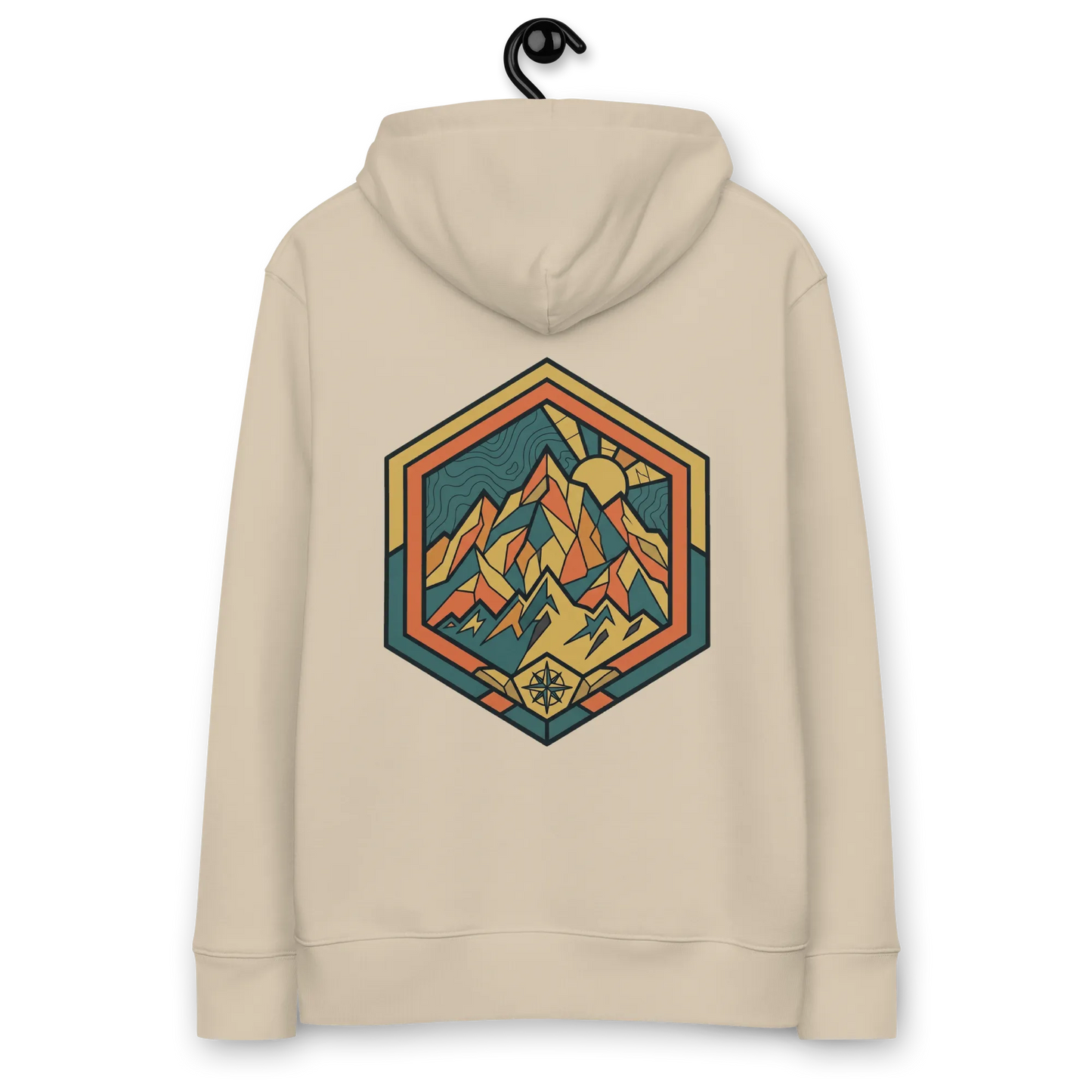 Mountain Badge Hoodie - aus Bio Baumwolle