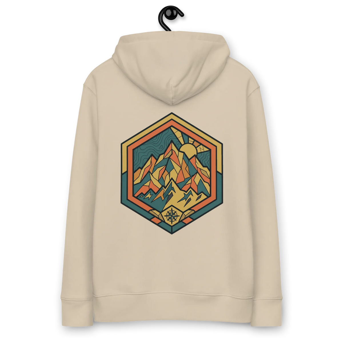 Mountain Badge Hoodie - aus Bio Baumwolle