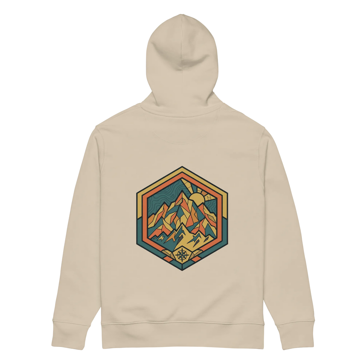 Mountain Badge Hoodie - aus Bio Baumwolle