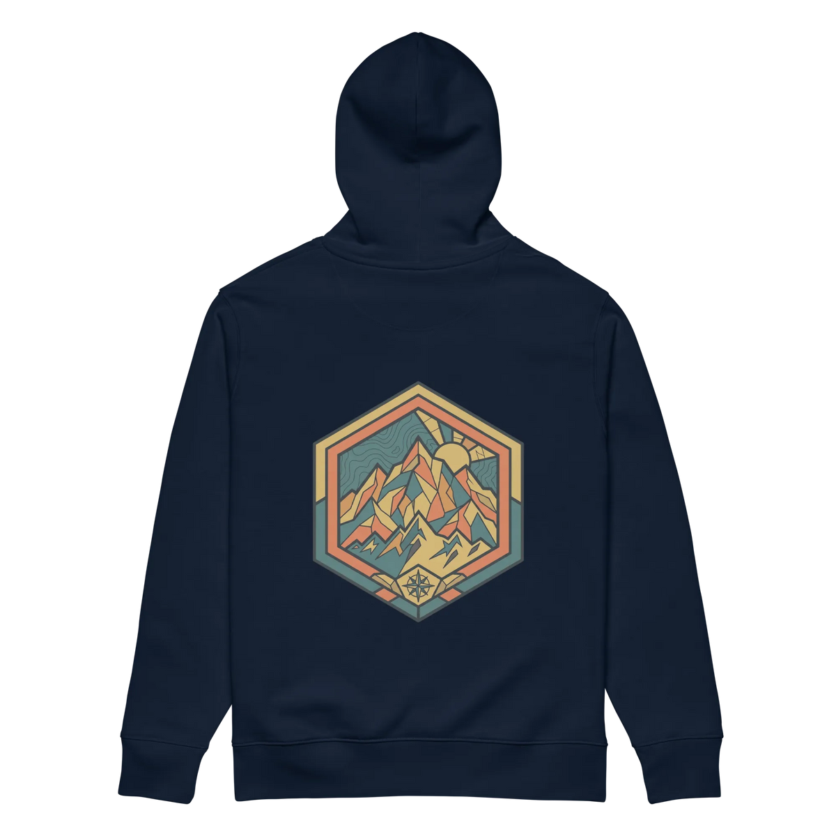 Mountain Badge Hoodie - aus Bio Baumwolle