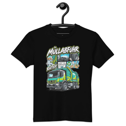 Müllwagen - Kinder T-Shirt aus Bio Baumwolle